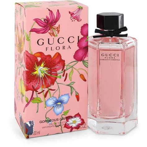 flora gorgeous gardenia eau de toilette spray by gucci|gucci flora gorgeous gardenia 100ml.